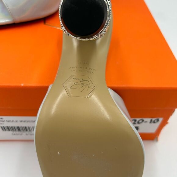 - Women’s Nalebe diamanté iridescent mule, size 39.5 made in Italy - Picture 5 of 9